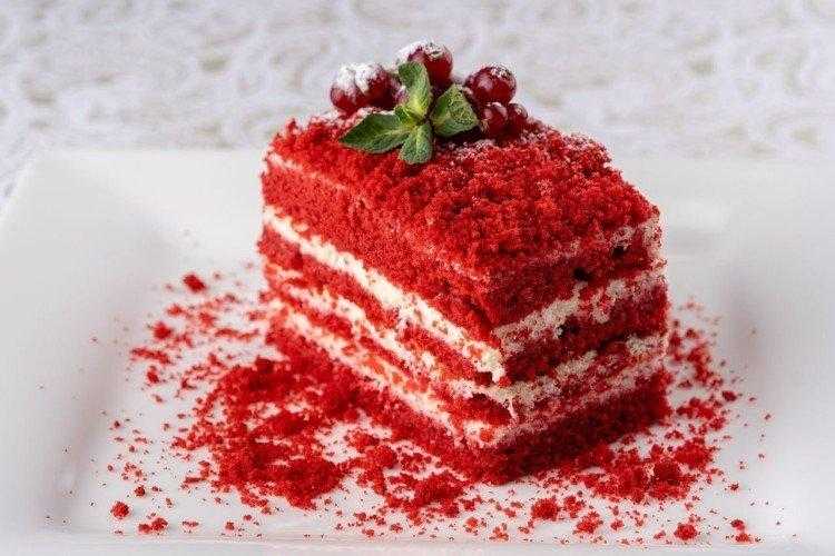 Торт красный бархат классический в домашних условиях рецепт с фото пошагово и видео - 1000.menu