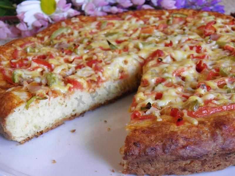 Сырная пицца рецепт с фото пошагово - 1000.menu