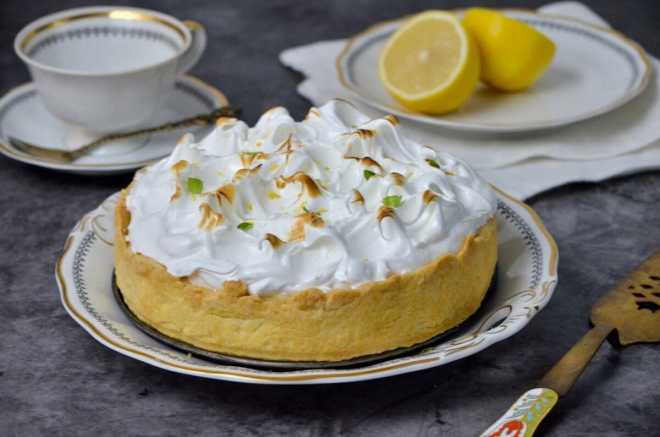 Лимонный тарт с меренгой французский лимонный пирог рецепт с фото пошагово и видео - 1000.menu