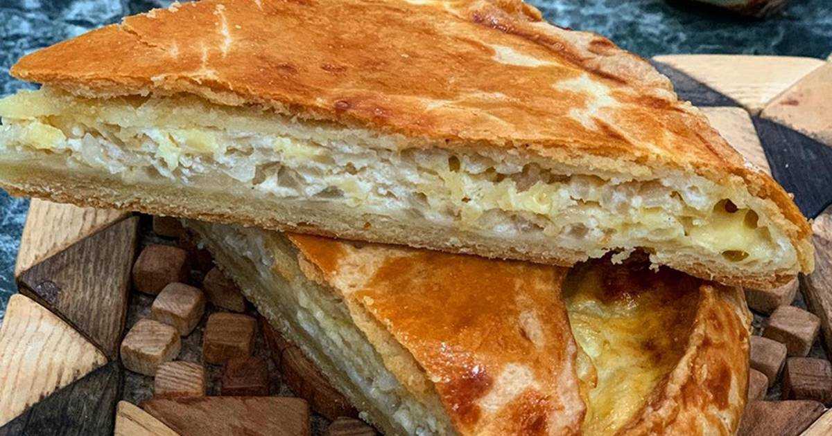 Осетинский пирог с картошкой и сыром — классический пошаговый рецепт