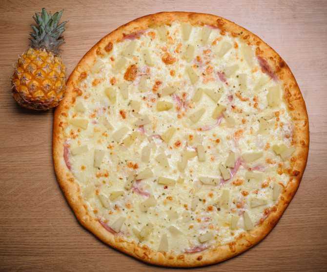 Рецепты пицца с курицей и ананасами