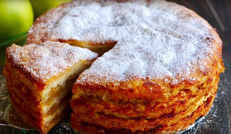 Насыпной яблочный пирог без яиц рецепт с фото пошагово - 1000.menu