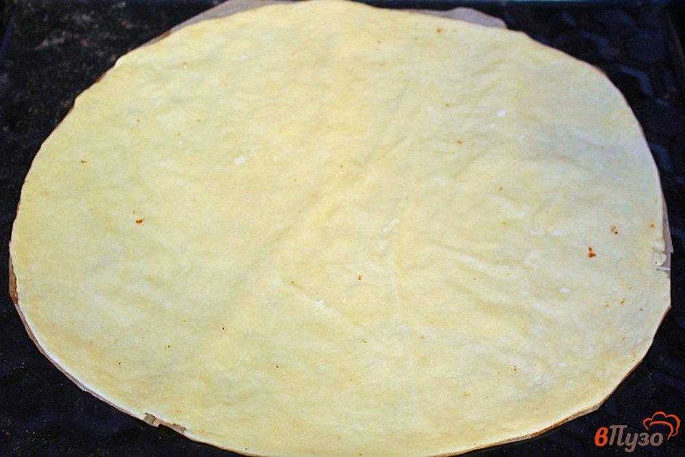 Пицца на творожном тесте - 7 пошаговых фото в рецепте