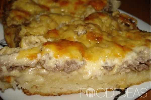 Пирог с картошкой и фаршем – 14 рецептов для сытного ужина