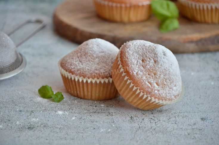 Сметанные кексики в сахарной пудре: рецепт с фото пошагово