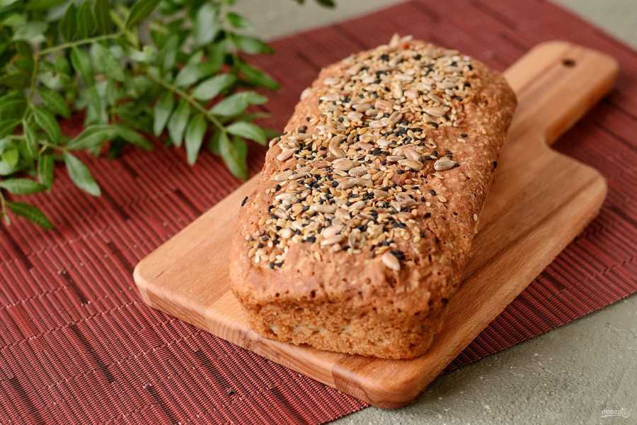 Хлеб из зеленой гречки без муки рецепт