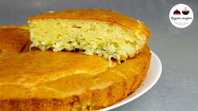 Заливной пирог с капустой на кефире в духовке — быстрые и вкусные рецепты капустного пирога