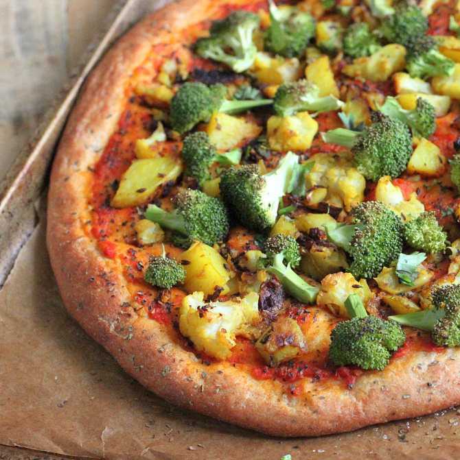 Вегетарианская пицца – 4 очень вкусных рецепта