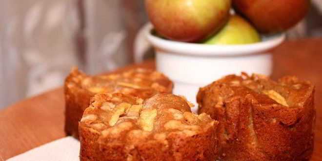 Кекс с яблоками – 8 простых и вкусных рецептов
