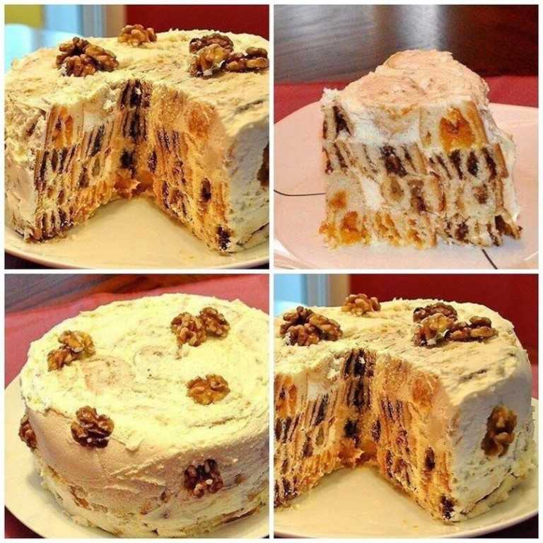 Рецепты торта «трухлявый пень» с разными ингредиентами