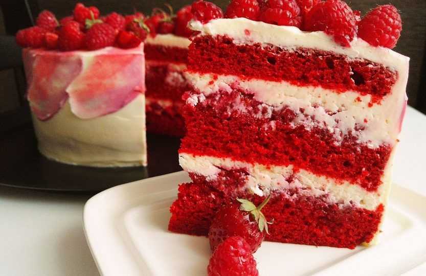 Торт красный бархат - 9 домашних вкусных рецептов приготовления