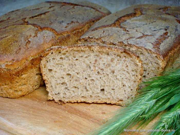 Кукурузный хлеб в духовке без дрожжей