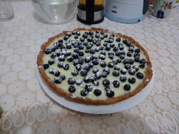 Пирог с голубикой, вкусные рецепты с фото