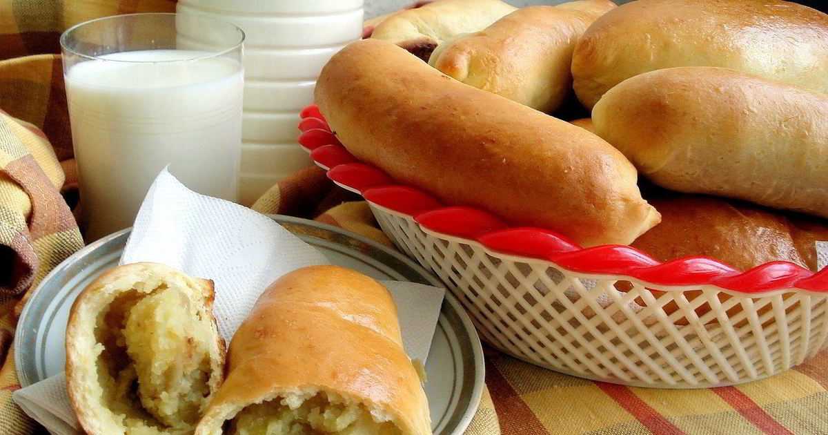 Печёные пирожки с картошкой — пошаговый рецепт с фото