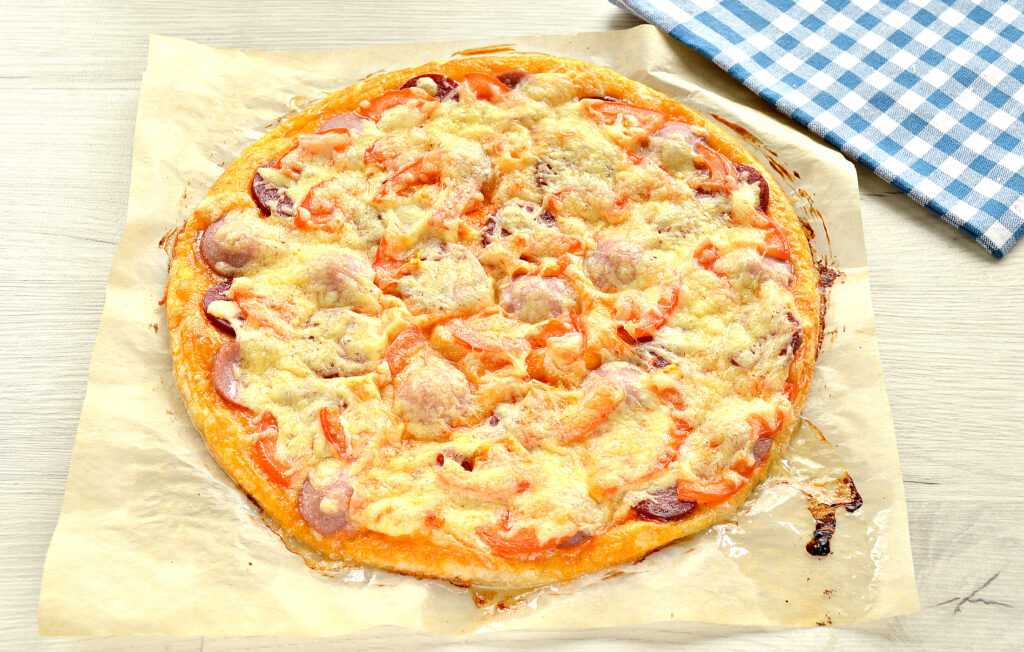 Пицца мясное ассорти рецепт с фото пошагово - 1000.menu