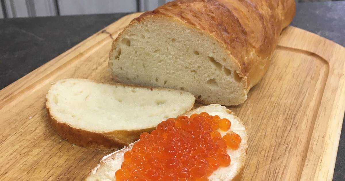 Хлеб батон в домашних условиях в духовке рецепт с фото пошагово