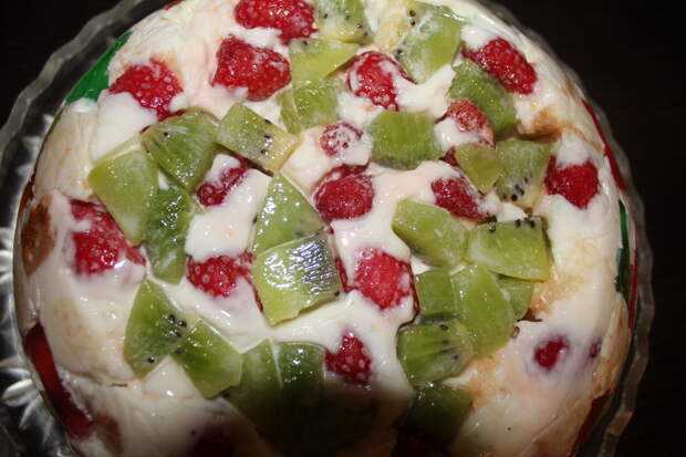 Изумительно красивый торт «битое стекло»: холодный десерт для жарких летних дней