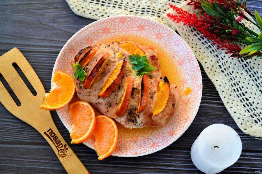 Кулинария мастер-класс рецепт кулинарный индейка с апельсинами продукты пищевые
