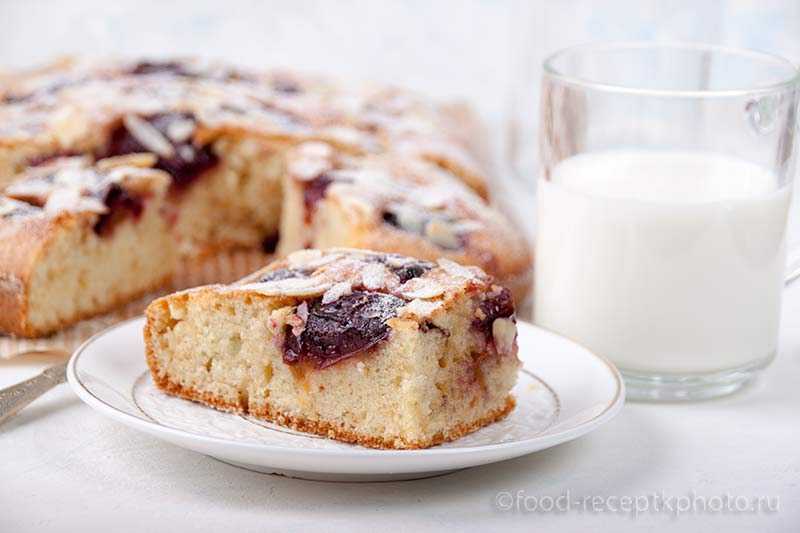 Пироги на кефире с замороженными ягодами, свежими в духовке, мультиварке. рецепт с фото