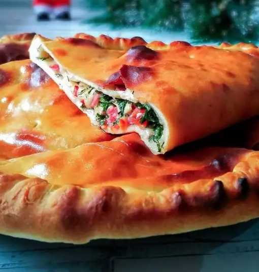 Пицца кальцоне рецепт с фото готовим дома