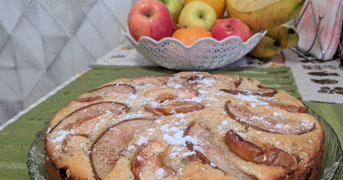 Дрожжевой пирог с яблоками - 7 рецептов закрыты и открытый, постный или на кефире