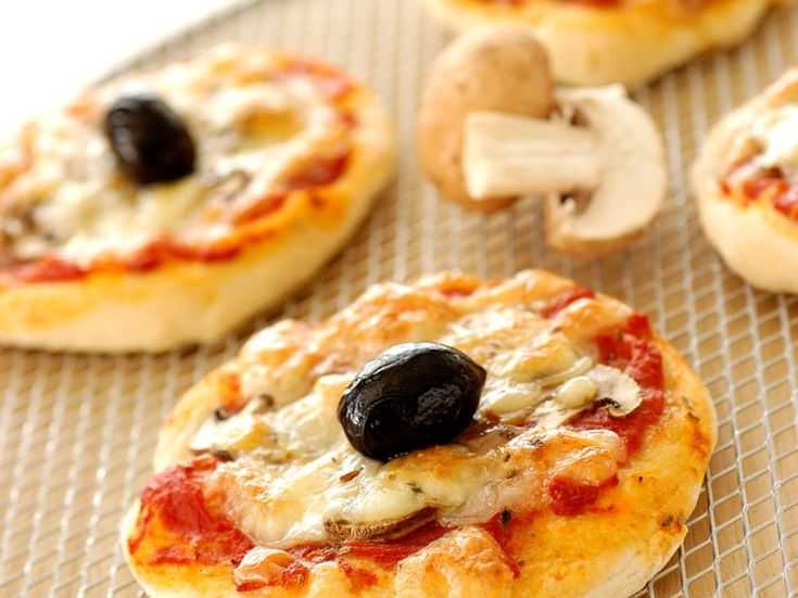 Мини пицца - 1031 рецепт: закуски | foodini
