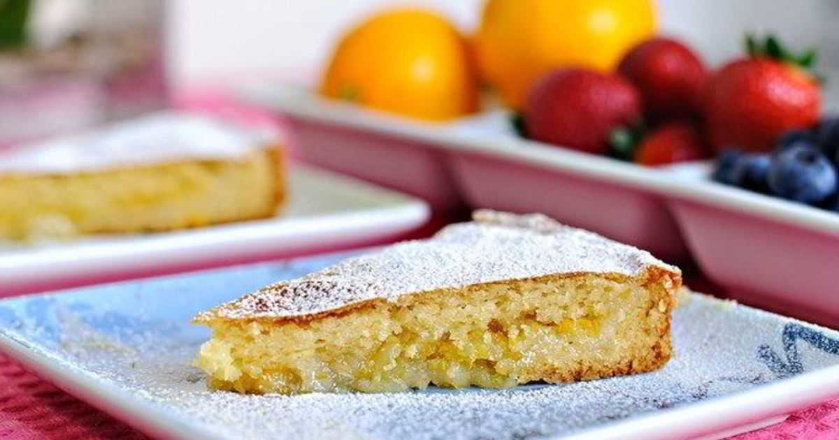 Простой пирог с лимоном рецепт с фото пошагово - 1000.menu