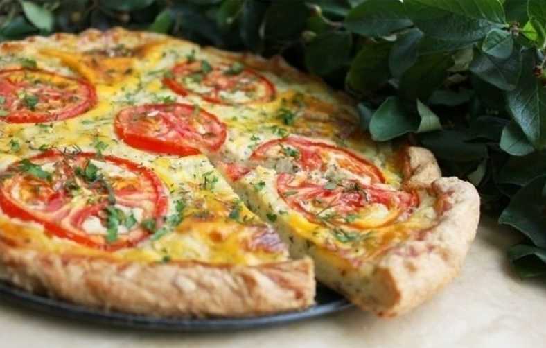 Испеки Сырный пирог с моцареллой и помидорами: пошаговые фото, состав, советы, похожие рецепты, комментарии, порядок приготовления