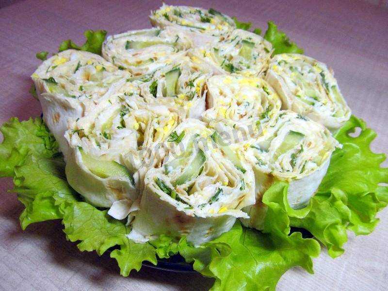 Рулет из лаваша с красной рыбой – 10 пошаговых рецептов с фото