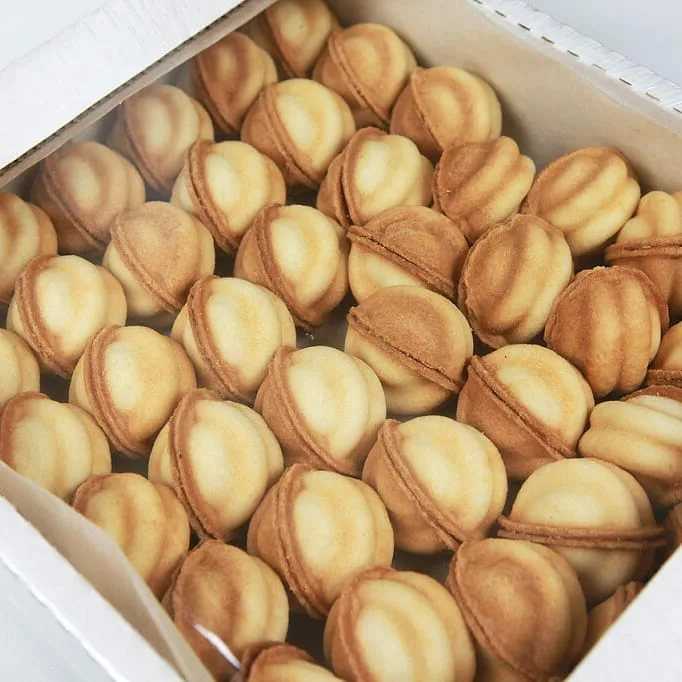 Печенье "орешки" в формочках - пошаговый рецепт приготовления с фото