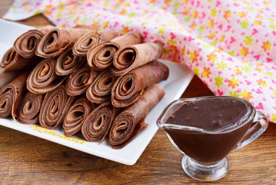 Шоколадные блины - 5 рецептов блинчиков с какао