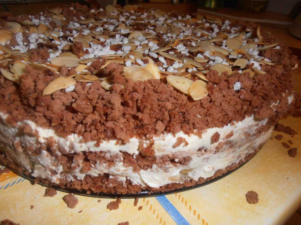 Шикарный торт из пряников с бананами рецепт с фото пошагово и видео - 1000.menu