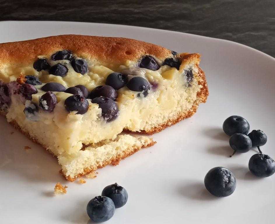 Рецепт пирога с голубикой