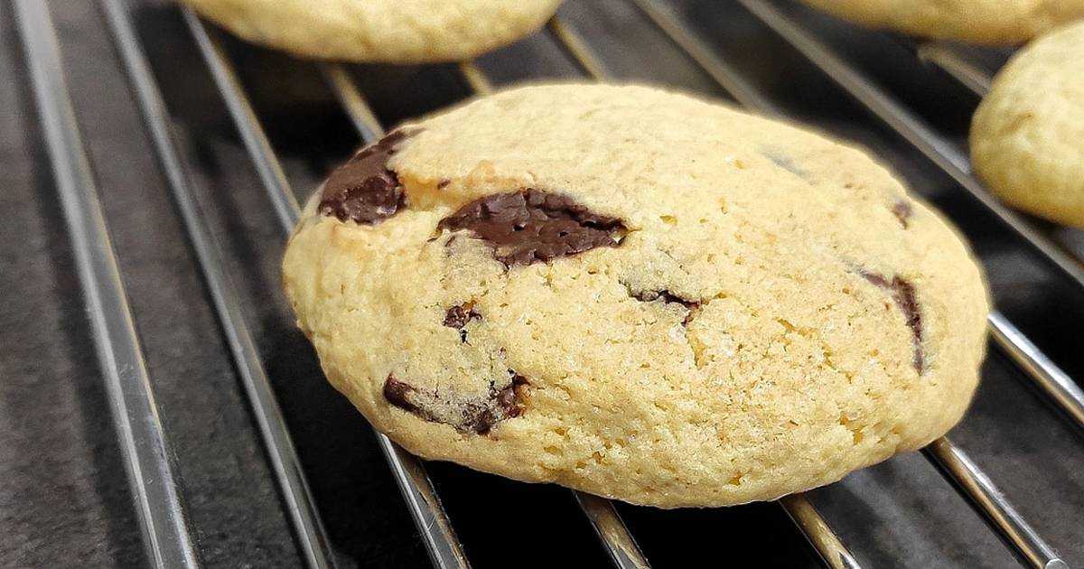 Печенье с крошкой шоколада: фото + видео