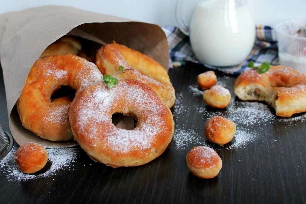 Тесто для пончиков без дрожжей рецепт с фото - 1000.menu