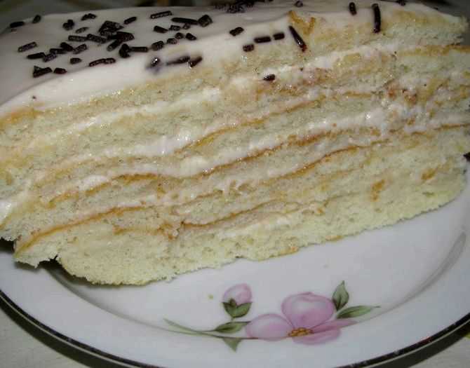 Торт каприз медовый рецепт с фото - 1000.menu