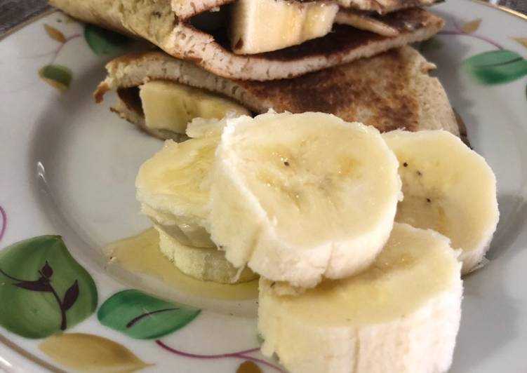Банановые панкейки – 8 пошаговых рецептов приготовления