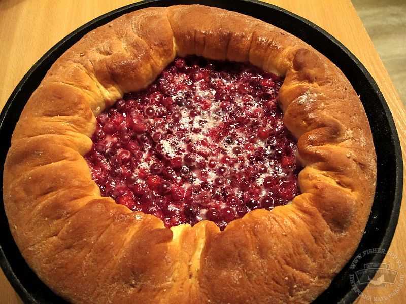 Пирожки и булочки с брусникой: рецепты с фото из дрожжевого, слоеного теста, начинки
