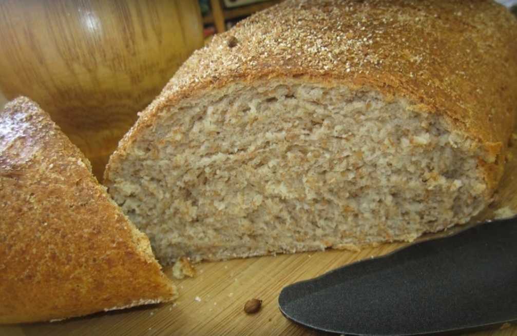 Пошаговый фото рецепт овсяного хлеба с медом в духовке