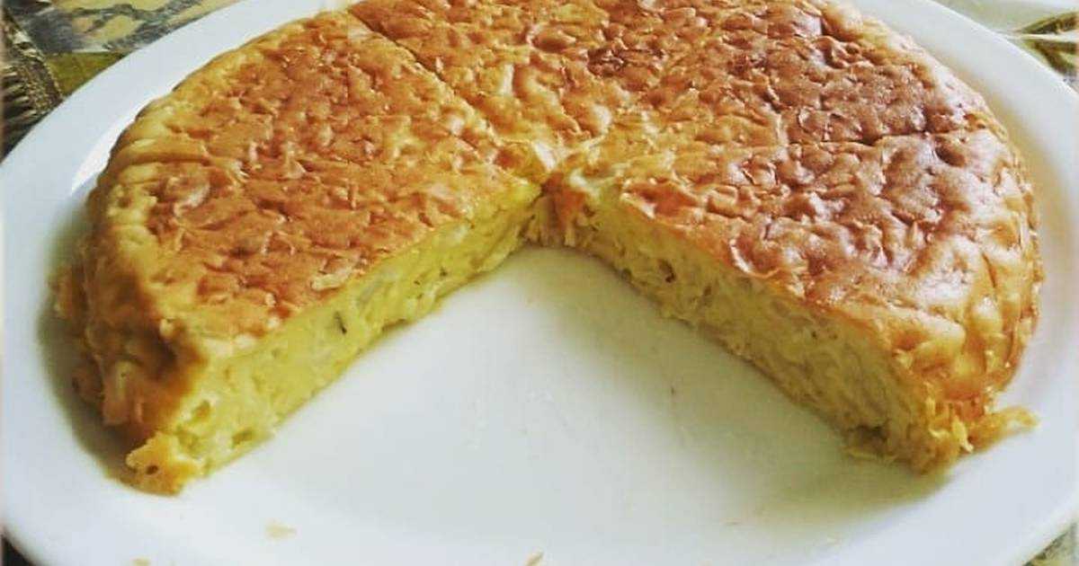 Пирог с капустой в мультиварке