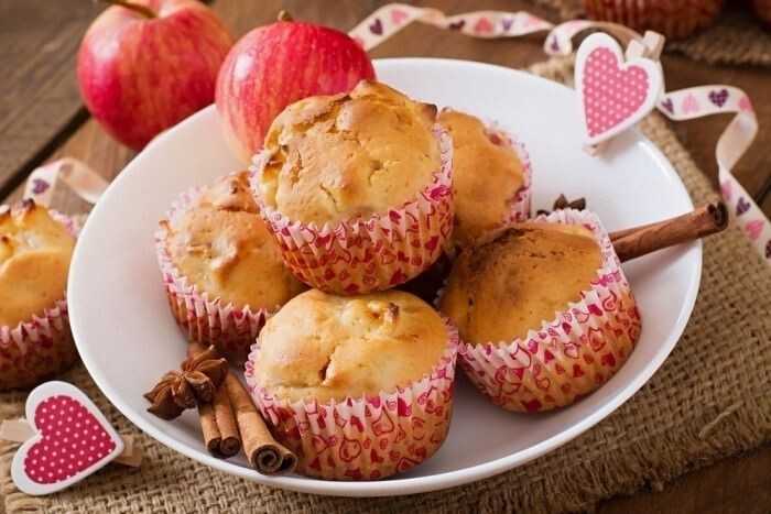 Рецепт яблочных кексов