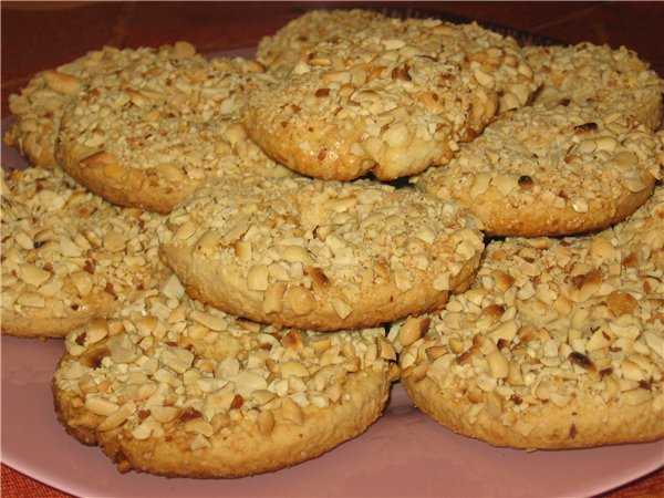 Рецепты печенье с арахисом