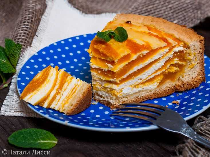 Простой тыквенный пирог с творогом и тыквой в духовке рецепт с фото пошагово и видео - 1000.menu
