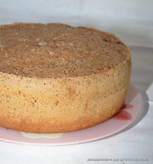 Пышный бисквит в мультиварке для торта | волшебная eда.ру