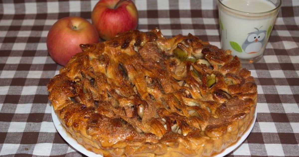 Дрожжевой яблочный пирог пошаговый рецепт