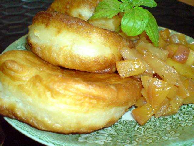 Картофельные оладьи с персиками — пошаговый рецепт с фото