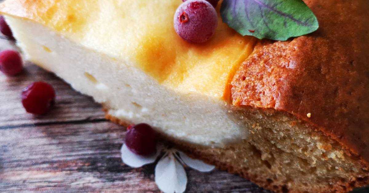 Творожный пирог с ягодами - 12 пошаговых фото в рецепте
