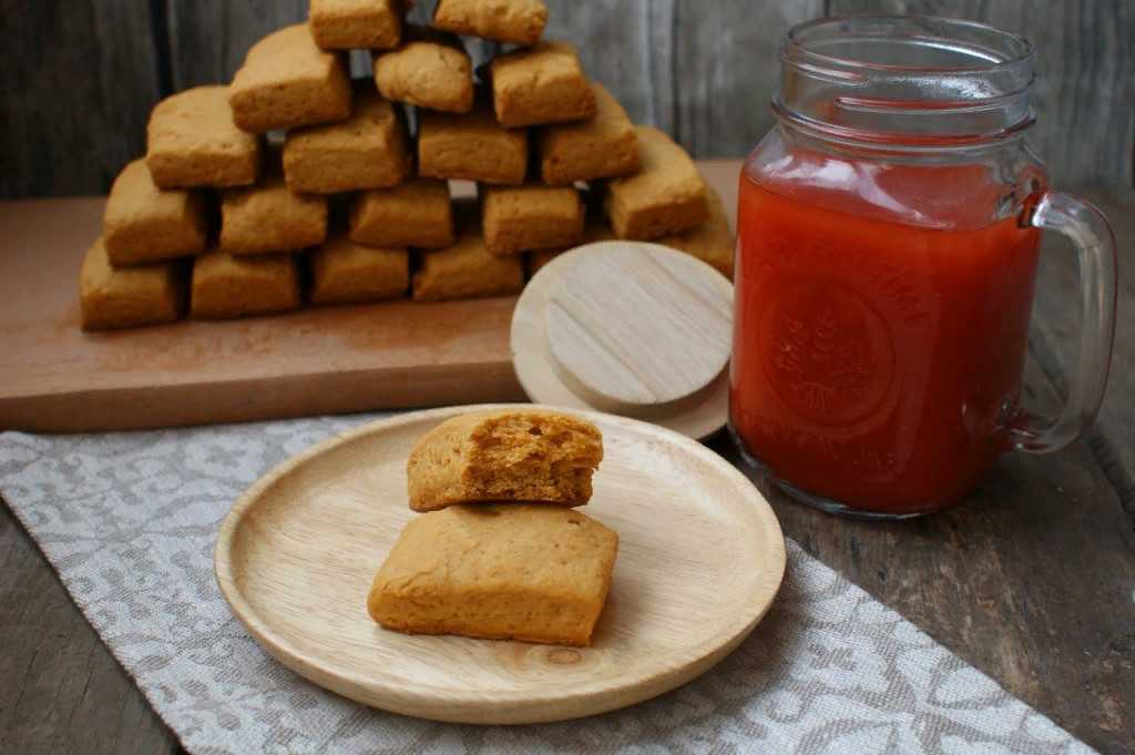 Постное печенье на томатном соке рецепт с фото