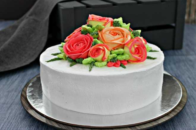 Торт роза рецепт с фото пошагово - 1000.menu