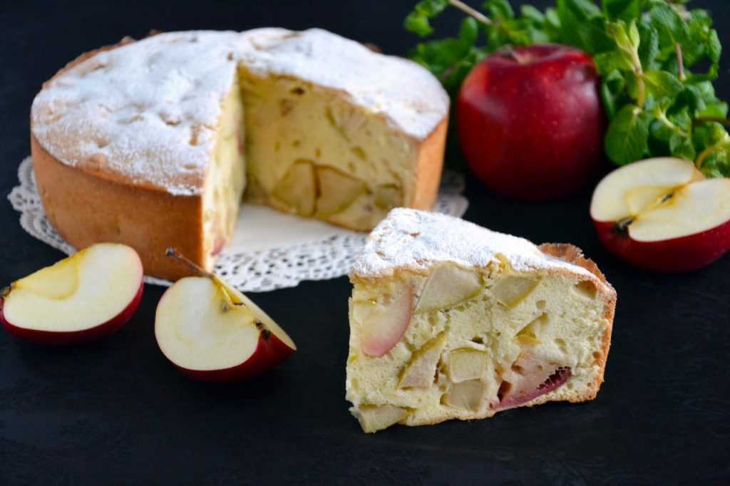 Пышная шарлотка с яблоками в духовке – 11 простых рецептов с поэтапными фото и пошаговым описанием